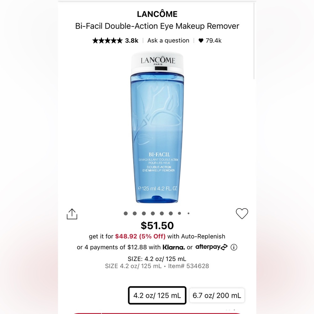 3/$30! New, 2 x 1 FL OZ Bi-facil